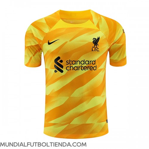 Camiseta Liverpool Portero Primera Equipación Replica 2023-24 mangas cortas